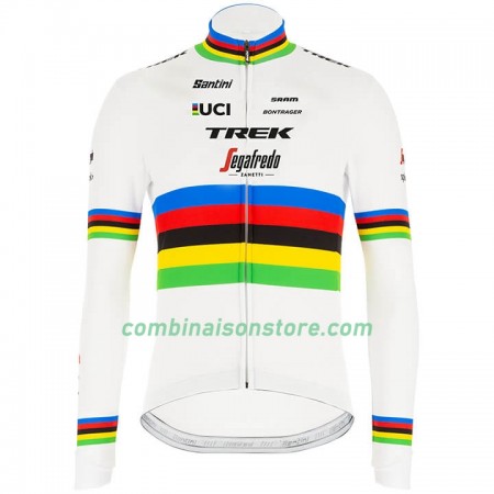 Maillot 2020 Trek-Segafredo UCI World Champion Manches Longues N001